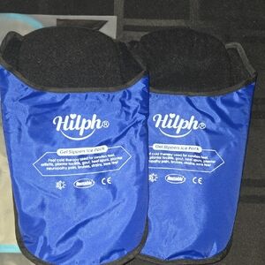 Hilph Blue Gel Slippers Ice/hot Pack